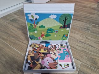 Juego magnético de animales. infantil