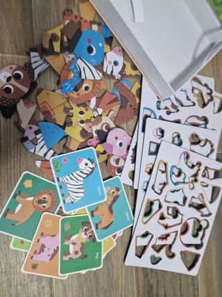 Juego magnético de animales. infantil