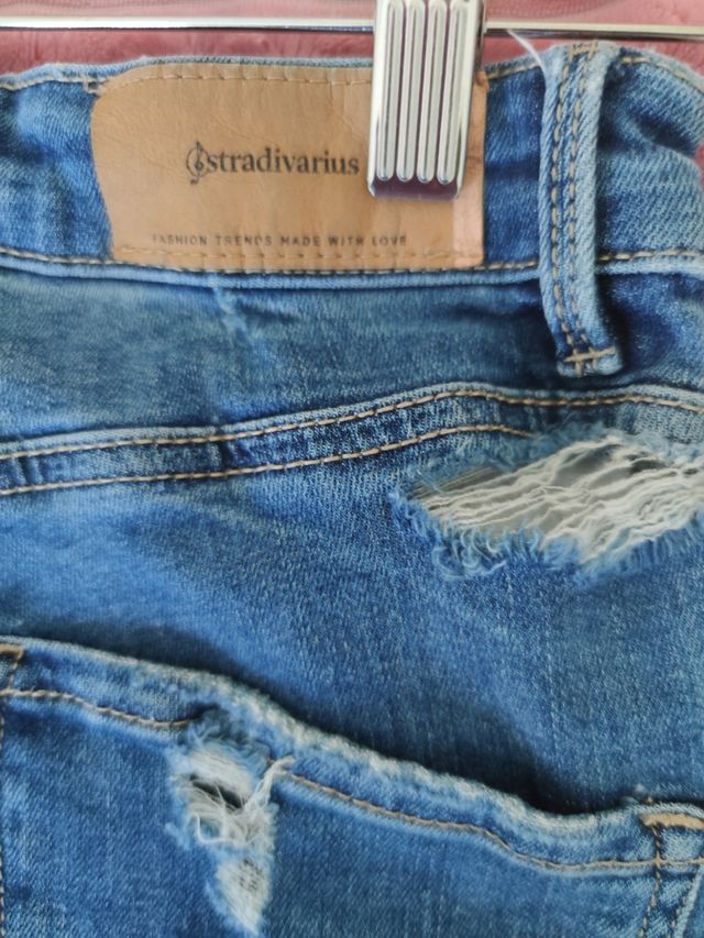 Pantalón Vaquero Mujer Stradivarius