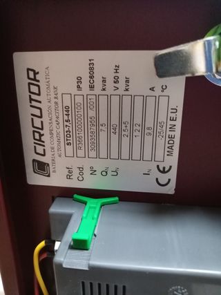 Batería condensadores Circutor