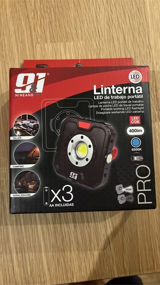 Linterna LED señalización o camper