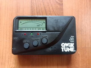 Afinador guitarra y bajo