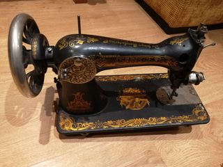 Máquina de coser antigua colección
