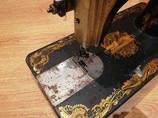 Máquina de coser antigua colección