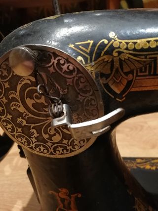 Máquina de coser antigua colección