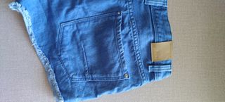 Pantalón corto vaquero