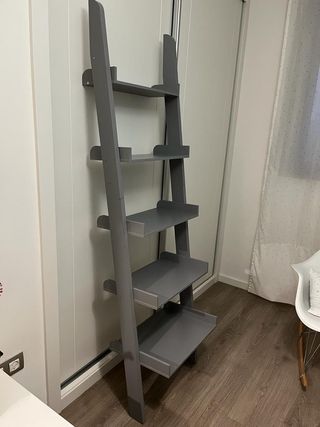 estantería librería escalera 5 niveles