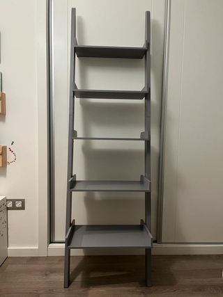 estantería librería escalera 5 niveles