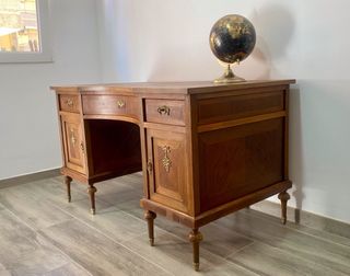 Escritorio vintage de madera