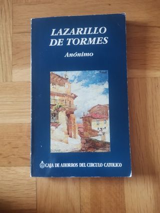 Libro Lazarillo de Tormes