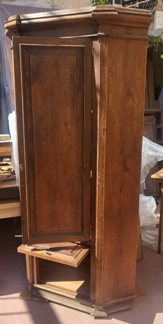 RINCONERA, ALACENA de MADERA  86×86x90×185cm.