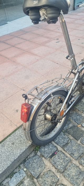 Bici plegable antigua