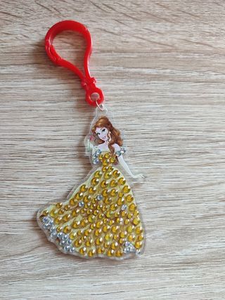 Llaveros princesas Disney hechos a mano
