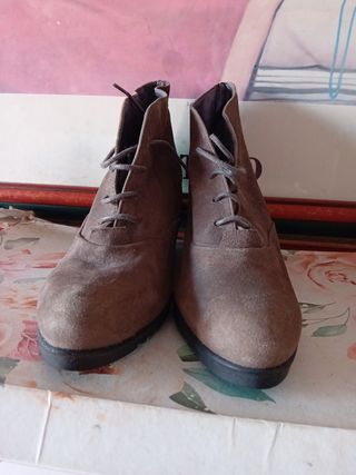 Botines cuña