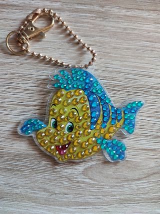 Llaveros princesas Disney hechos a mano