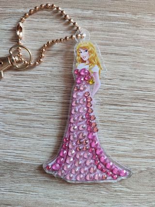 Llaveros princesas Disney hechos a mano