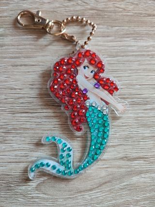 Llaveros princesas Disney hechos a mano