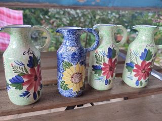 Bottigliette in ceramica olio 