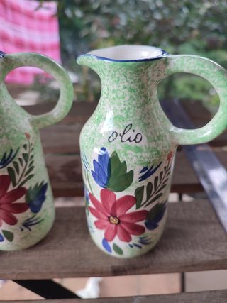 Bottigliette in ceramica olio 