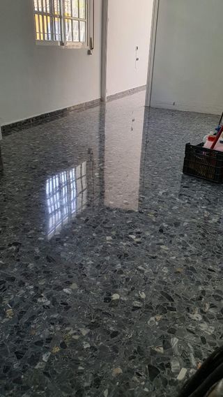 Marmol terrazo pulido brillo