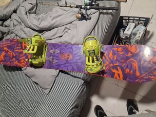 Tabla y botas snowboard 