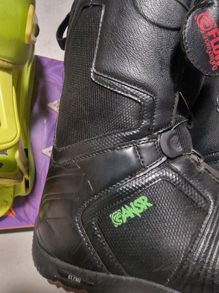 Tabla y botas snowboard 