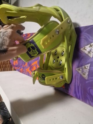 Tabla y botas snowboard 