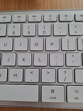 Teclado inglés para Mac