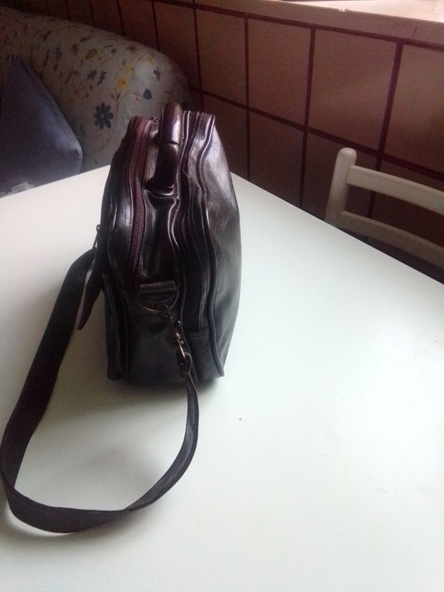 Borsetta donna in pelle invecchiata