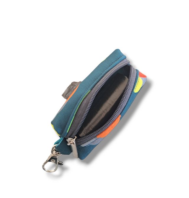 Monedero para las bolsas de la caca