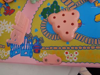 juguete de pin y pon ( pinypon) casa melatin rosa