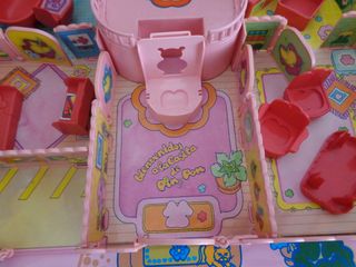 juguete de pin y pon ( pinypon) casa melatin rosa