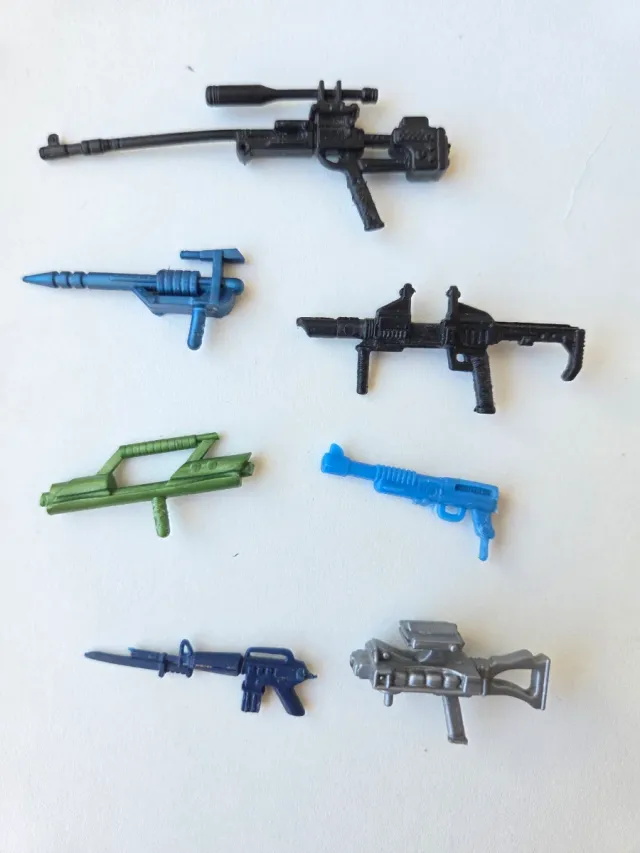 Lote 7 armas Gijoe (precio/arma)