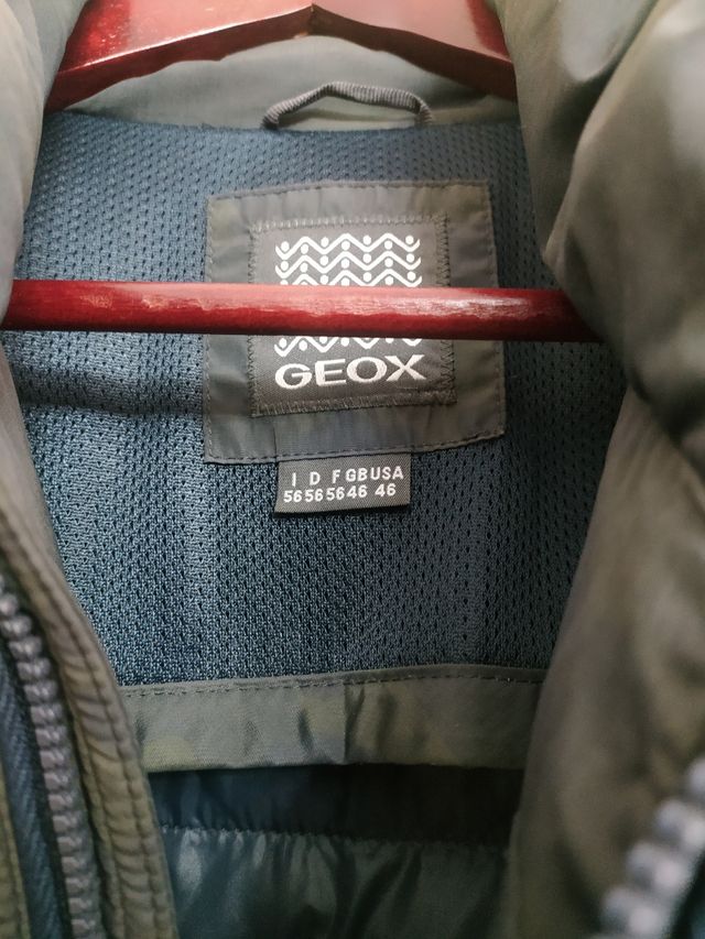 Cazadora Geox camuflaje 