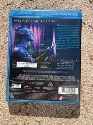DVD blu-ray 3D Avatar e Lo schiaccianoci
