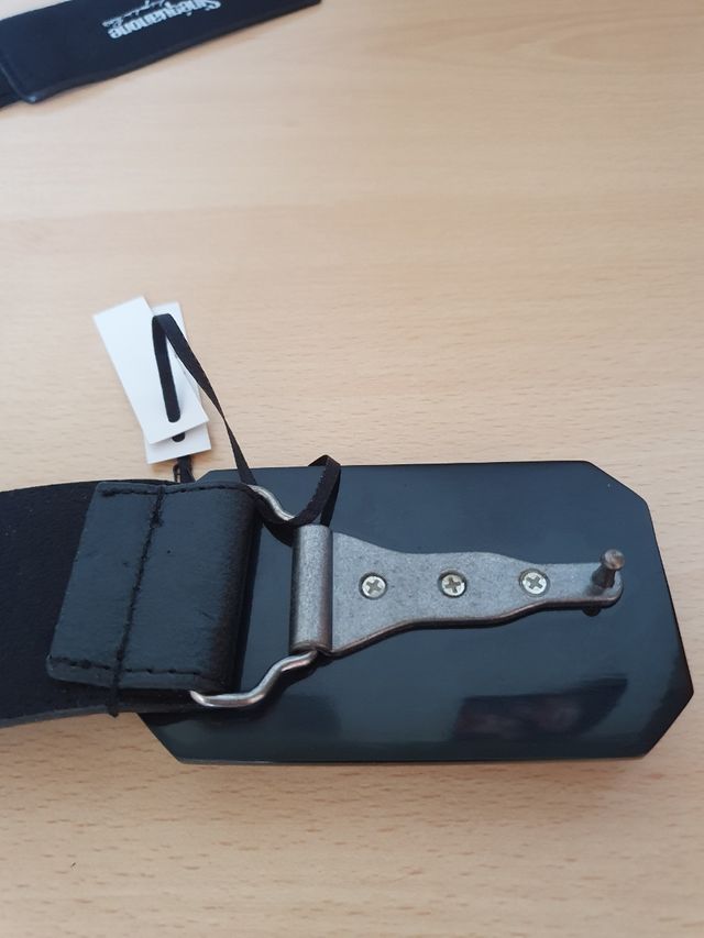 Cinturone elastico nero Sinéquanone