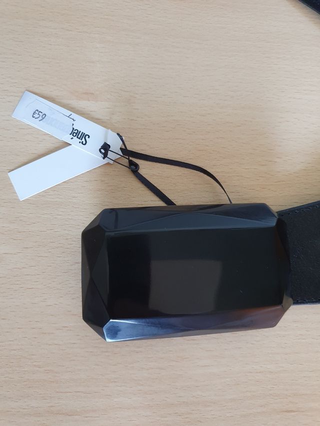 Cinturone elastico nero Sinéquanone