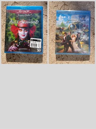 DVD blu-ray Disney nuovi Alice e Mago di Oz