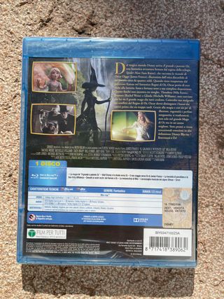 DVD blu-ray Disney nuovi Alice e Mago di Oz