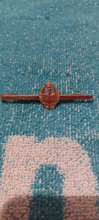 Pisa corbata ejército de tierra 