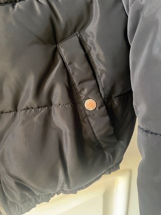 Abrigo de plumas acolchado de Bershka