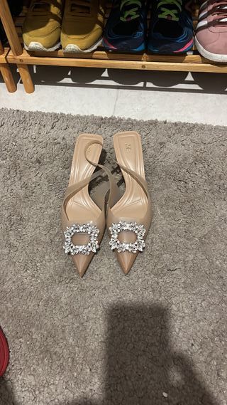 Zapato tacón Zara 38