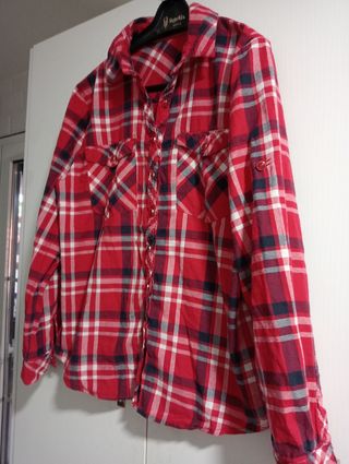 Camisa de cuadros mujer