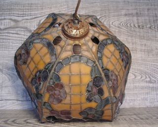 Lampara  de techo modelo Tiffany para restaurar