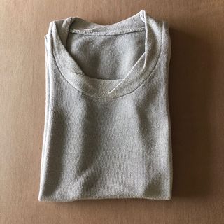 Suéter jersey vestido gris mujer 38/M
