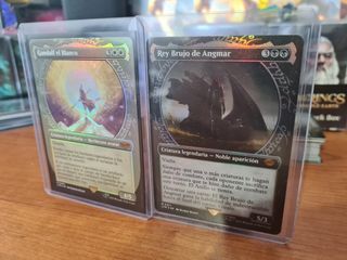 Coleccionismo Gandalf y Angmar Foil ESPAÑOL