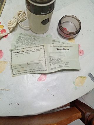 MOULINEX... caffè e frutta vintage,