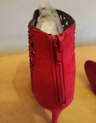 Zapatos de tacon rojos