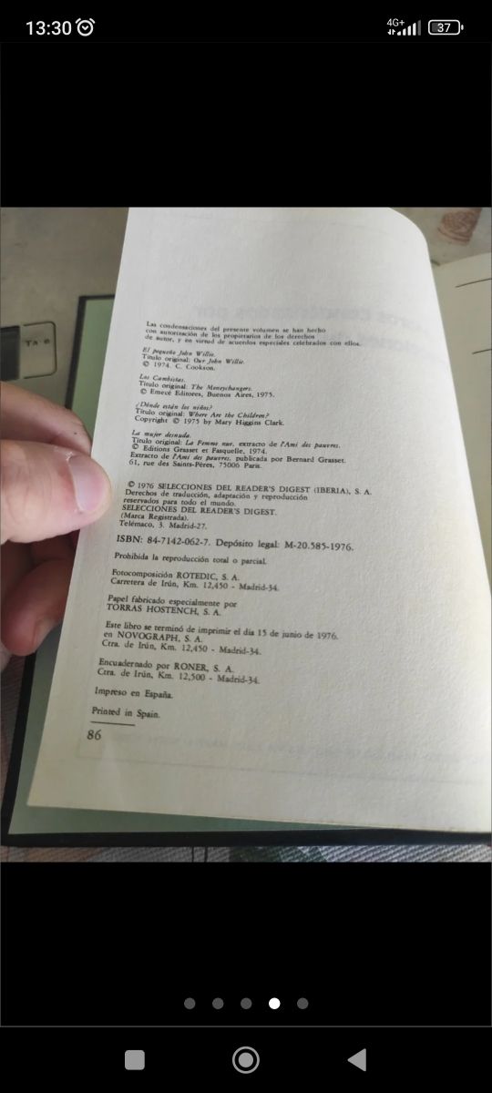 Selección del reader Digest 1976