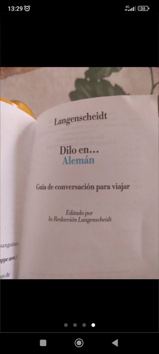Lote dos diccionarios alemán/ español
